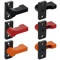 Sperrriegel 679 mit Anschraubflansch, Produktphoto