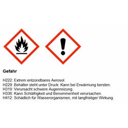 CRC® Industriereiniger ECO, NSF K1/A8, Technische Zeichnung