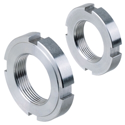 Nutmuttern DIN 1804 w, Stahl verzinkt, Produktphoto