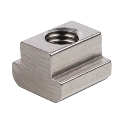 Mutter DIN 508 für T-Nut 6mm DIN 650 Gewinde M5 Material 1.4571, Produktphoto