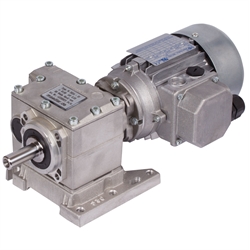 Stirnradgetriebemotor HR/I 0,75kW 230/400V 50Hz Bauform B3 IE3 n2 =231 /min Md2 =30 Nm (Betriebsanleitung im Internet unter www.maedler.de im Bereich Downloads), Produktphoto