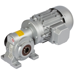 Schneckengetriebemotor RH 180 Watt 230/400V 50Hz IE2 i=20:1 Abtriebsdrehzahl ca. 70 /min Md2=15Nm (Betriebsanleitung im Internet unter www.maedler.de im Bereich Downloads), Produktphoto