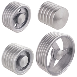 Keilriemenscheiben aus Aluminium-Guss, Profil A, SPA und XPA (13), 5-rillig, Produktphoto
