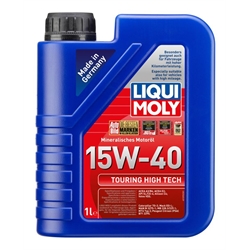 LIQUI MOLY Touring High Tech 15W-40 5l 1096 Verpackungseinheit = 4 Stück (Das aktuelle Sicherheitsdatenblatt finden Sie im Internet unter www.maedler.de in der Produktkategorie), Produktphoto