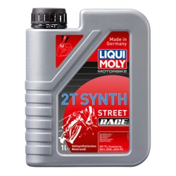 LIQUI MOLY Motorbike 2T Synth Street Race 1l Verpackungseinheit = 6 Stück (Das aktuelle Sicherheitsdatenblatt finden Sie im Internet unter www.maedler.de in der Produktkategorie), Produktphoto