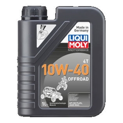 LIQUI MOLY Motorbike 4T 10W-40 Offroad 1l Verpackungseinheit = 6 Stück (Das aktuelle Sicherheitsdatenblatt finden Sie im Internet unter www.maedler.de in der Produktkategorie), Produktphoto