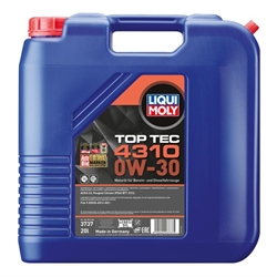 LIQUI MOLY Top Tec 4310 0W-30 1l 3735 Verpackungseinheit = 6 Stück (Das aktuelle Sicherheitsdatenblatt finden Sie im Internet unter www.maedler.de in der Produktkategorie), Produktphoto