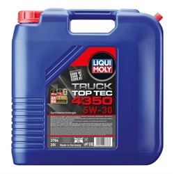 LIQUI MOLY Top Tec Truck 4350 5W-30 20l 3786 (Das aktuelle Sicherheitsdatenblatt finden Sie im Internet unter www.maedler.de in der Produktkategorie), Produktphoto