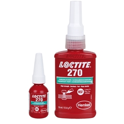 Loctite 270 Hochfeste Schraubensicherung Inhalt 10ml ================================================= Das aktuelle Sicherheitsdatenblatt, Stand 21.02.2020, finden Sie im Internet unter www.maedler.de im Bereich Downloads ================================================= , Produktphoto