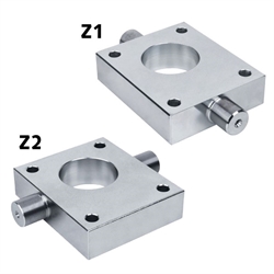 Schwenkplatte für Spindelhubgetriebe NPT und NPK Typ Z2 Baugröße 2 100x85mm Zapfen an langer Seite, Produktphoto